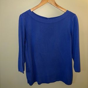 Talbots Sweater with 3/4 length sleeves. Size 1X.